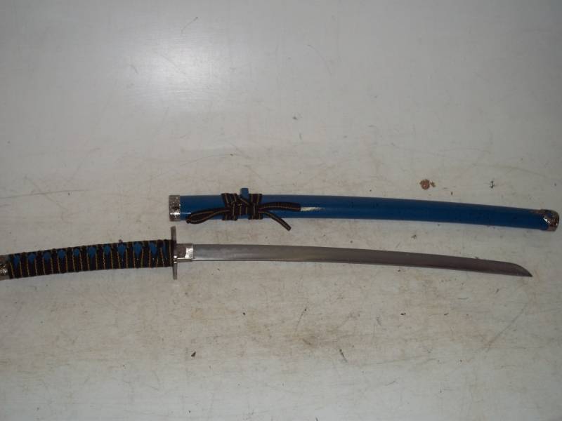 Blue Samari sword 19