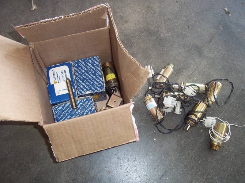 Electrical relays, solenoids