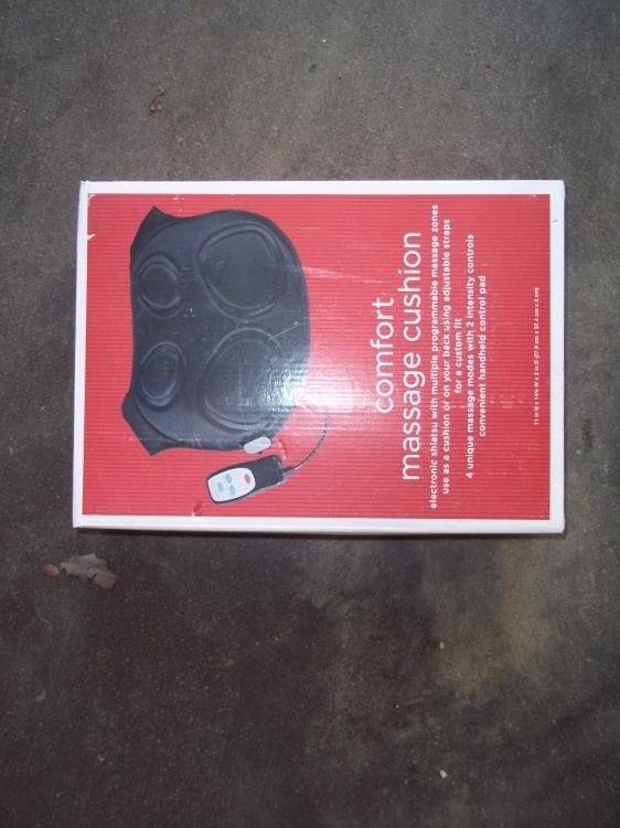 Comfort massage cushion
