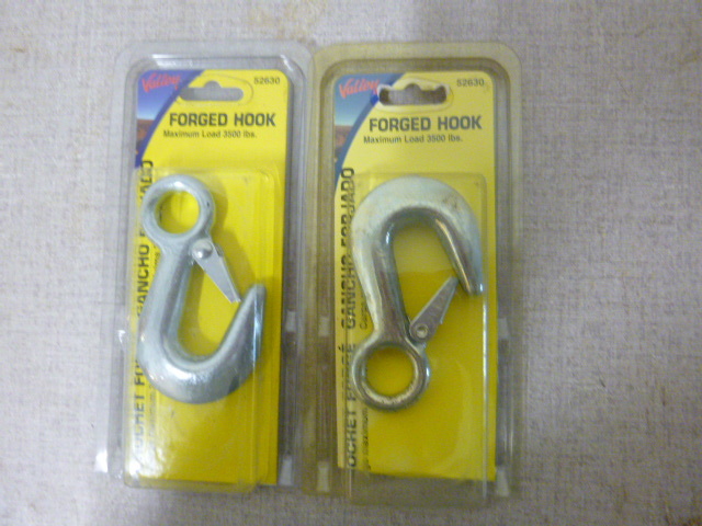 lot 31 image: 2 Valley Forged Hooks