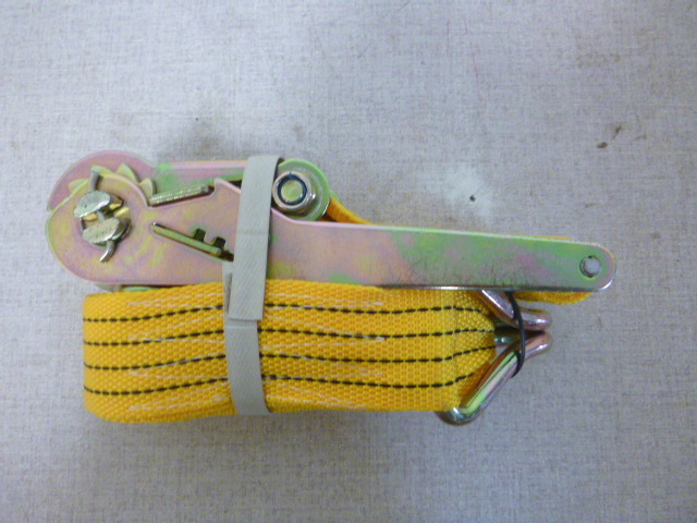 lot 37 image: Ratchet Strap with J Hooks