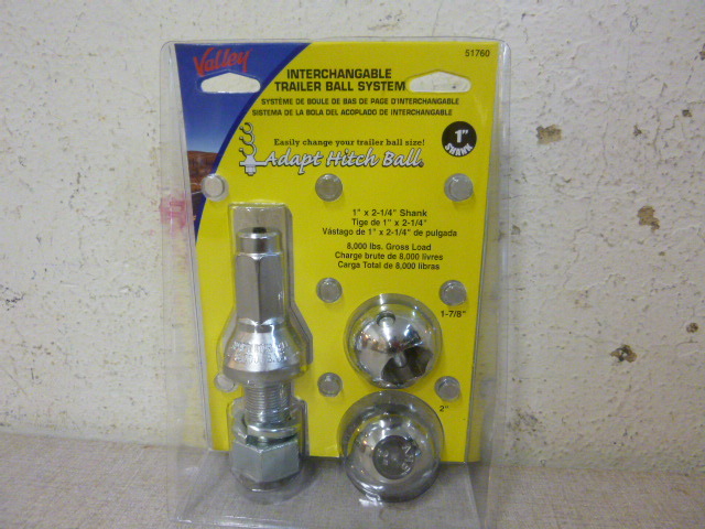 lot 43 image: Valley Interchangeable Trailer Ball System
