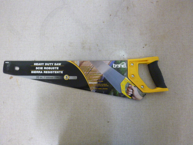 lot 49 image: Bond Heavy Duty Hand Saw