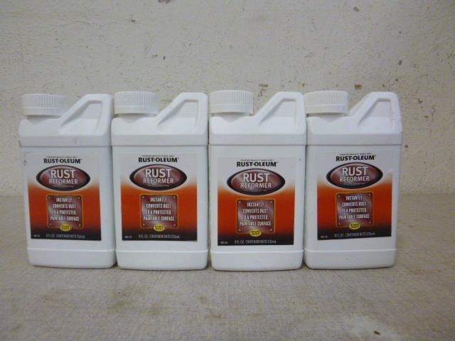 lot 86 image: 4 Bottles of Rust-Oleum Rust Reformer
