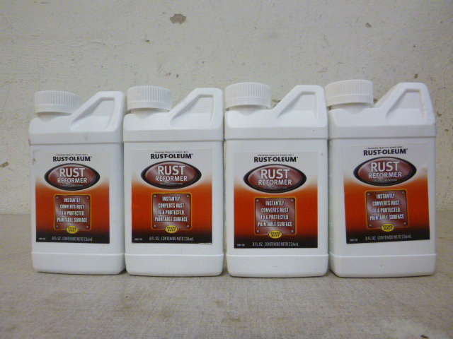 lot 87 image: 4 Bottles of Rust-Oleum Rust Reformer