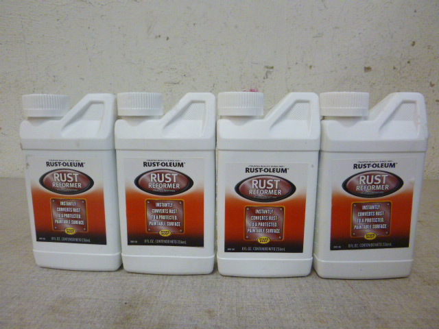 lot 88 image: 4 Bottles of Rust-Oleum Rust Reformer