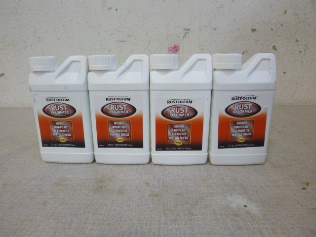 lot 89 image: 4 Bottles of Rust-Oleum Rust Reformer