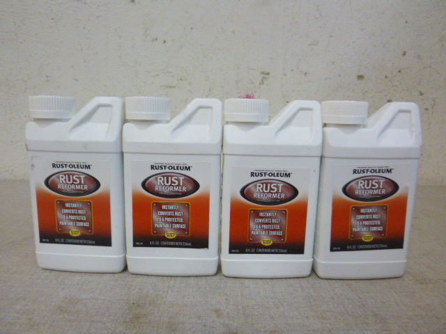 lot 92 image: 4 Bottles of Rust-Oleum Rust Reformer