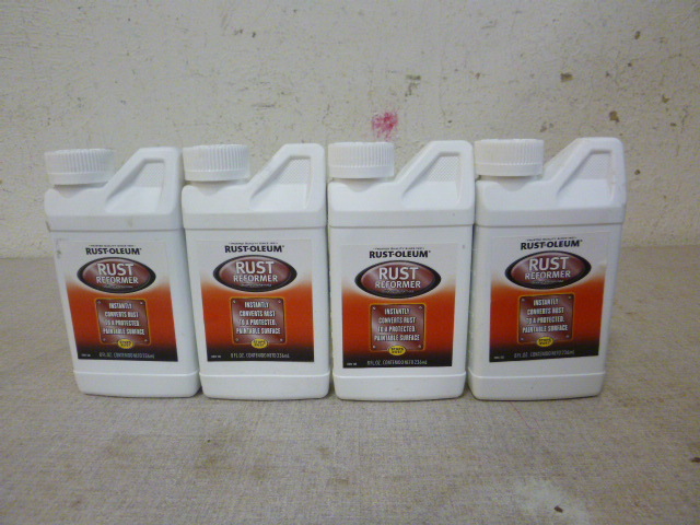lot 93 image: 4 Bottles of Rust-Oleum Rust Reformer