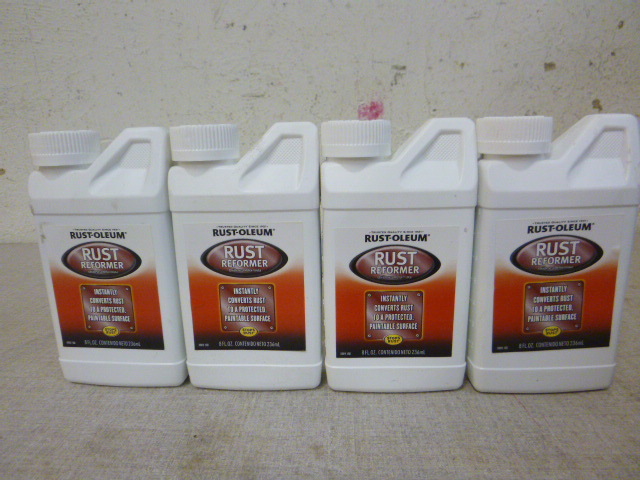 lot 95 image: 4 Bottles of Rust-Oleum Rust Reformer