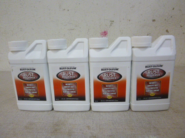 lot 96 image: 4 Bottles of Rust-Oleum Rust Reformer