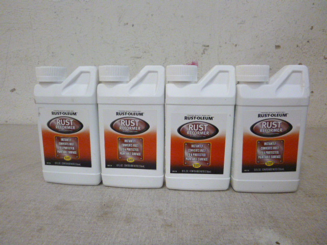 lot 97 image: 4 Bottles of Rust-Oleum Rust Reformer