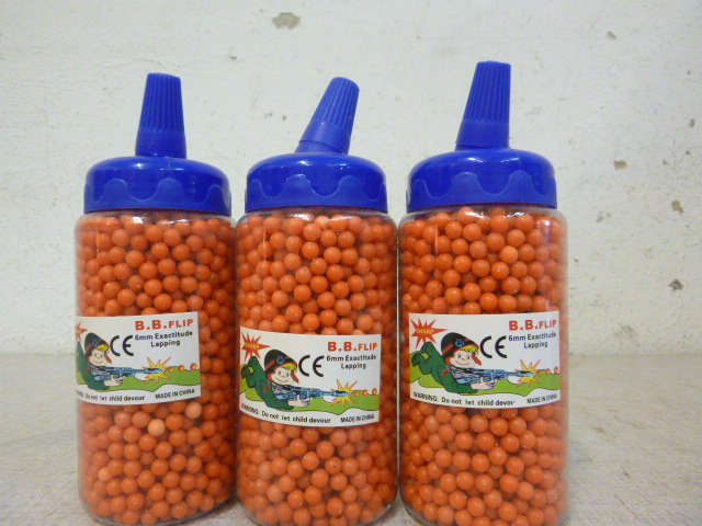 lot 163 image: 3 Bottles of 6mm BBs