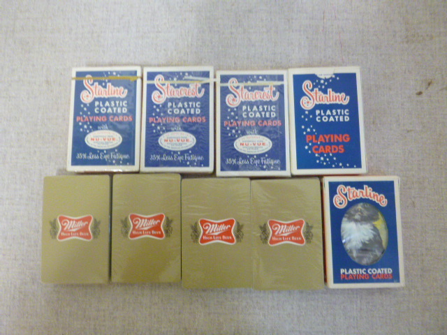 lot 172 image: 9 Decks of Playing Cards