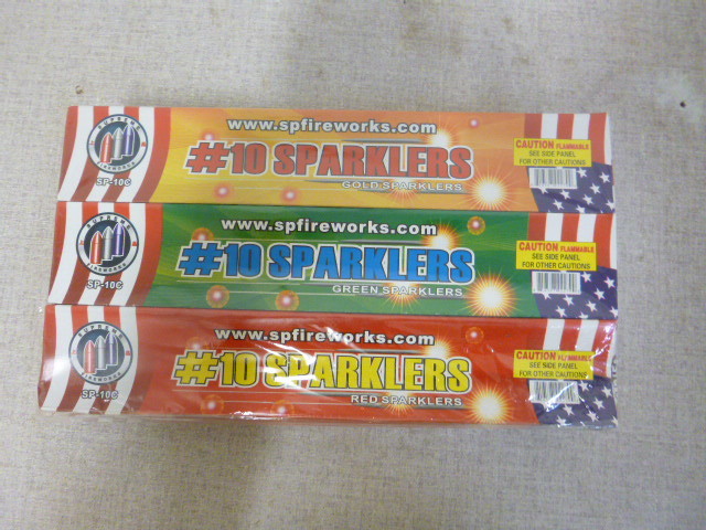 lot 173 image: 12 Packs of Sparklers