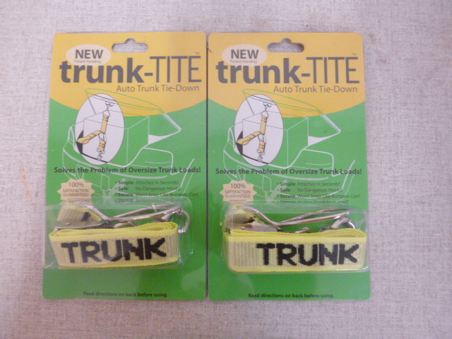 lot 175 image: 2 Trunk-Tite Tie-Downs