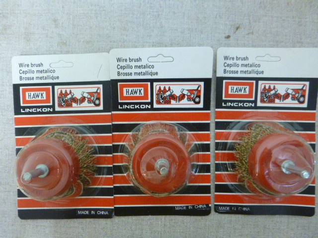 lot 213 image: 3 Hawk Wire Brushes