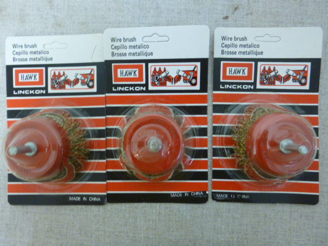 lot 214 image: 3 Hawk Wire Brushes