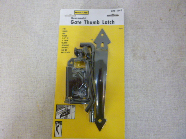 lot 218 image: Project Pro Ornamental Gate Thumb Latch