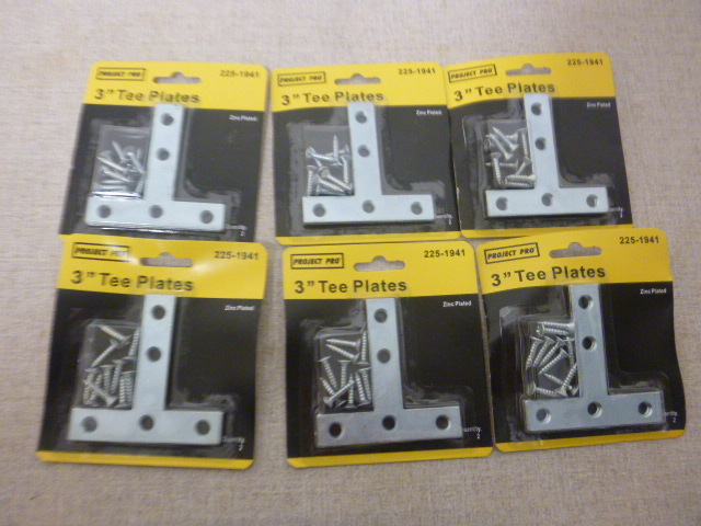 lot 233 image: 6 Packs of Project Pro 3 Tee Plates