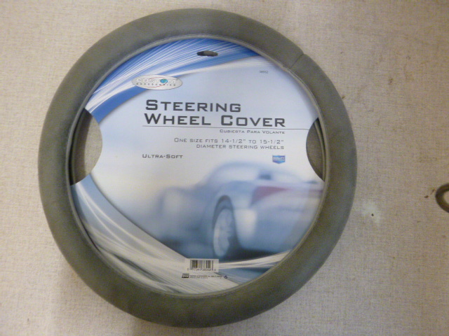 lot 259 image: Custom Ultra Soft Steering Wheel Cover