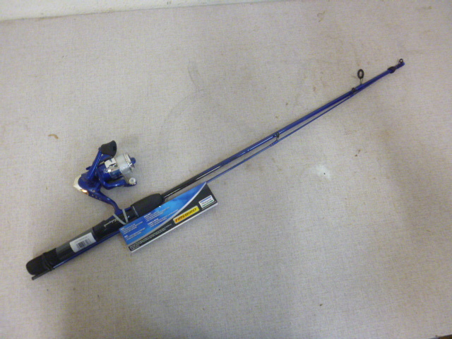 lot 266 image: Shakespeare Firebird Rod and Reel