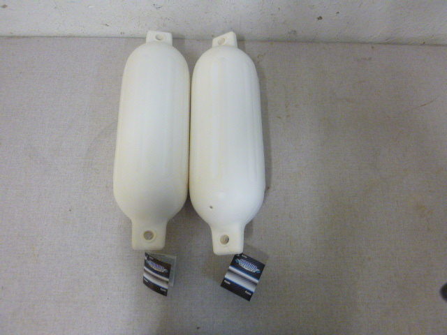 lot 271 image: 2 Shoreline Inflatable Fender Boat Bumpers