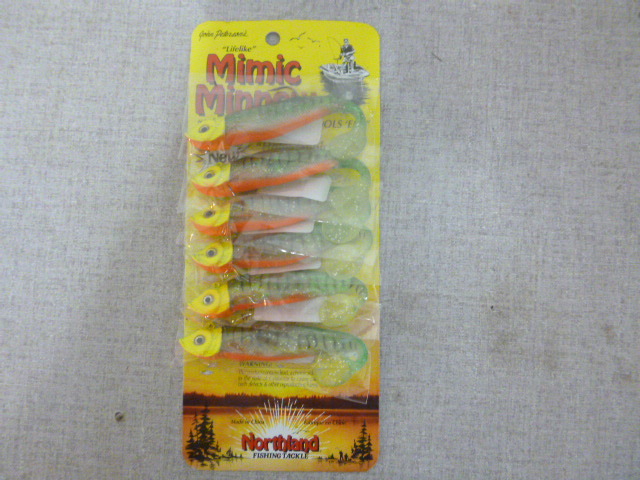 lot 277 image: Northland Mimic Minnows Holographic Baitfish-Image