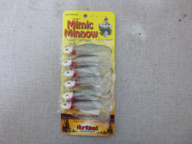 lot 279 image: Northland Mimic Minnows Holographic Baitfish-Image