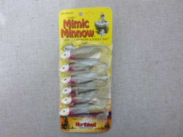 lot 280 image: Northland Mimic Minnows Holographic Baitfish-Image