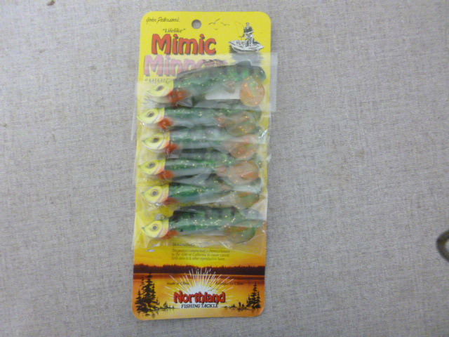 lot 281 image: Northland Mimic Minnows Holographic Baitfish-Image