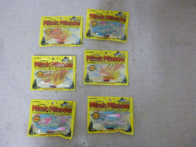 lot 285 image: 6 Packs of Northland Lifelike Mimic Minnows