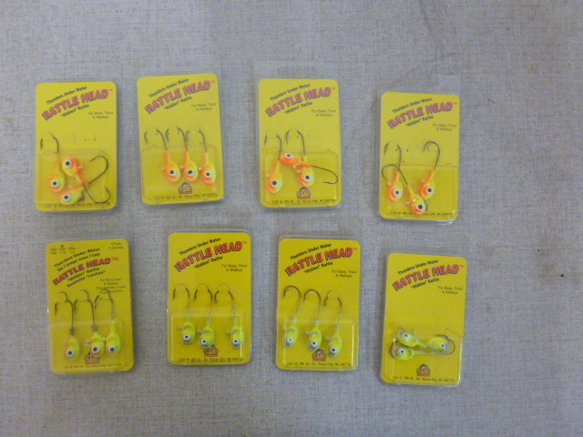 lot 291 image: 8 Packs of Rattle Heads