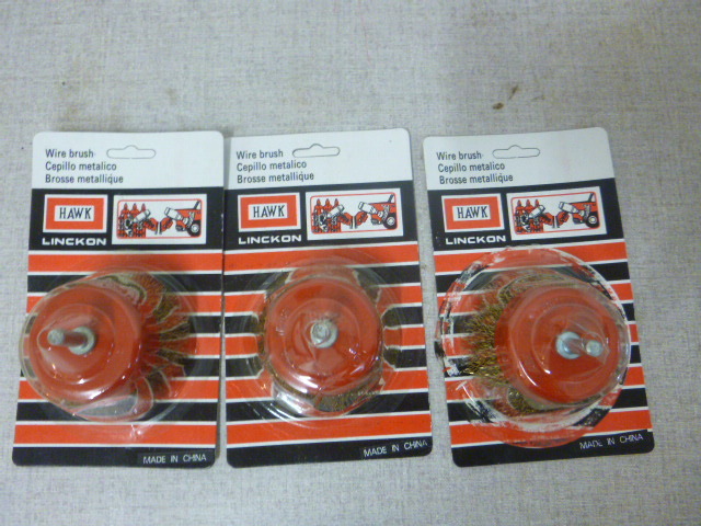 lot 318 image: 3 Hawk Wire Brushes