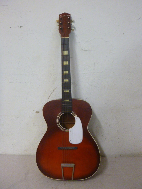 lot 324 image: Silvertone Acoustic Guitar
