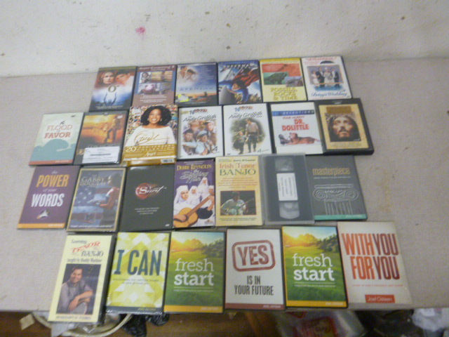 lot 332 image: Miscellaneous DVDs and VHS Tapes
