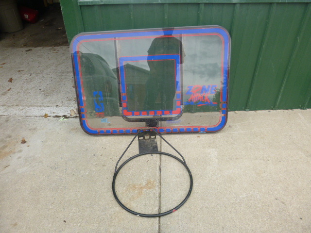 lot 397 image: Basketball Hoop and Backboard