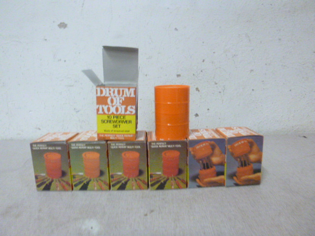 lot 412 image: 7 Drum of Tools