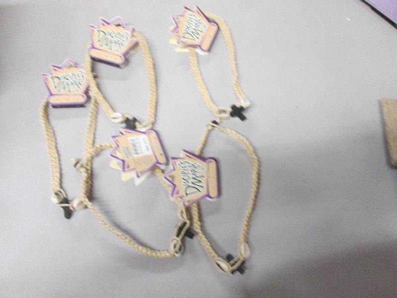 Lot of 5 Woven Cross Necklaces Reta...