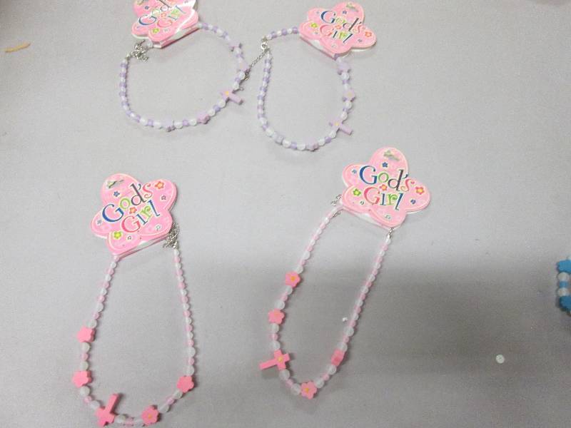 Lot of 4 Gods Girl Necklaces Ret...
