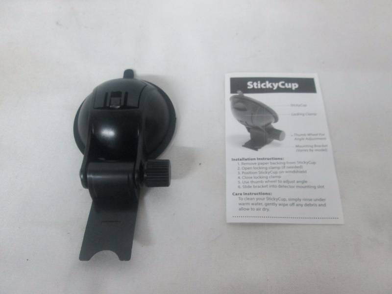 lot 37 image: Escort Radar Detector Sticky Cup