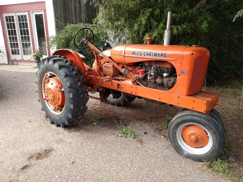 1949 Allis Chalmers WD Tractor, SN ... | Vintage Cars & Tractors Estate ...