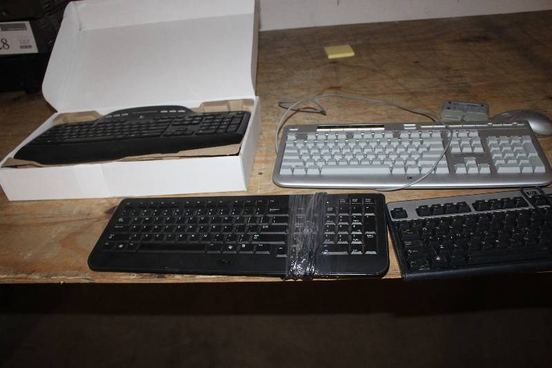 lot 25 image: Lot of (4) Keyboards