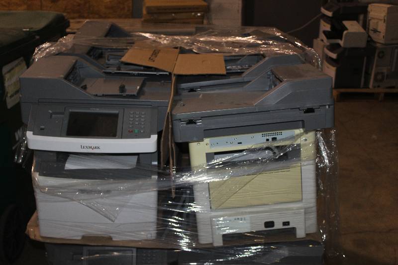 lot 10 image: Lot of (6) Lexmark XS463DE Printers
