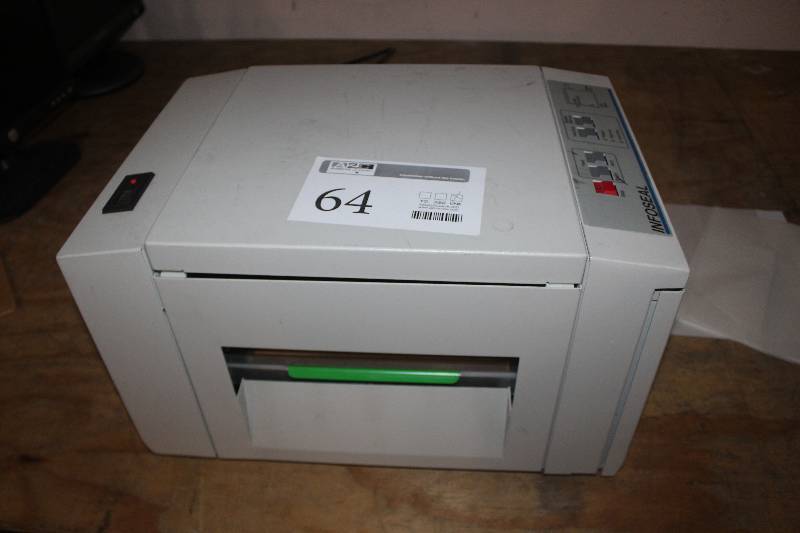 lot 64 image: InfoSeal Pressure Seal Machine
