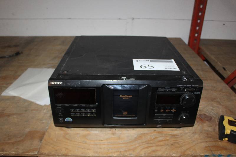 lot 65 image: Sony Compact Disc Player