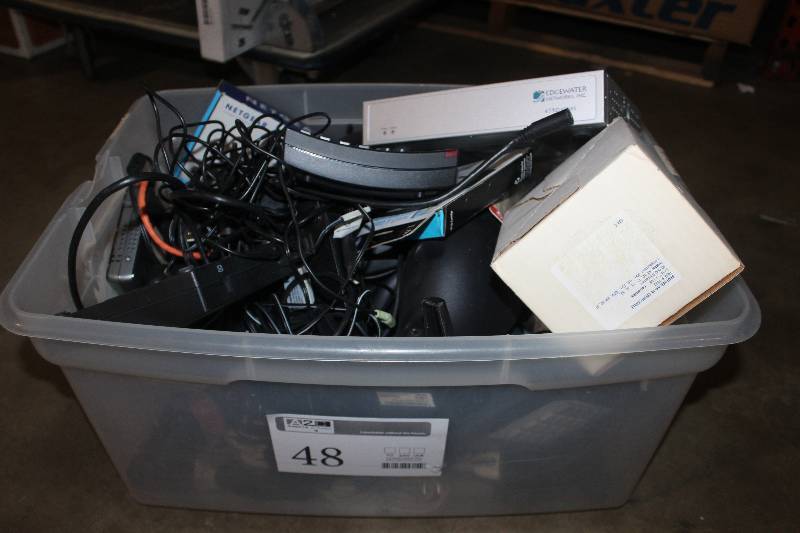 lot 48 image: Box Lot of Misc Electronics