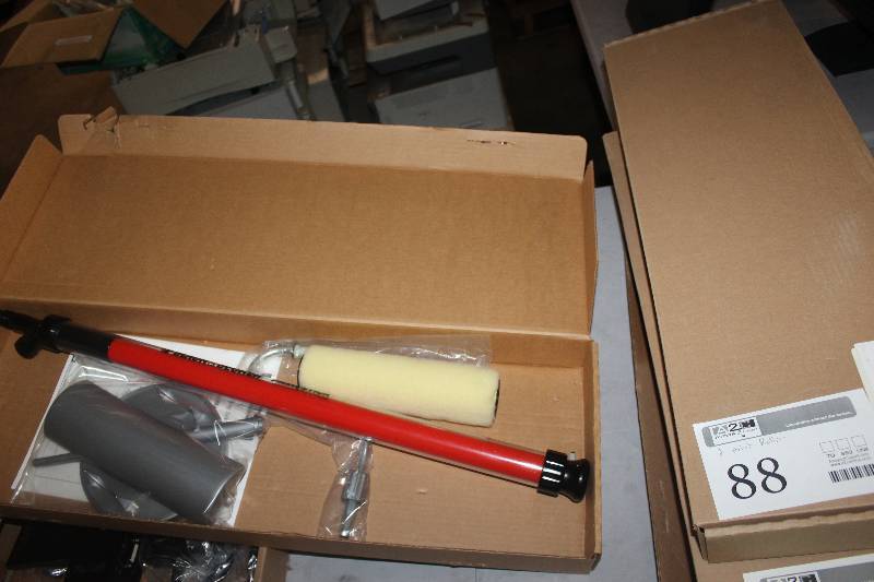 lot 88 image: Lot of (2) Black & Decker PaintStick 5-Piece Painting System Paint Rollers w Manual