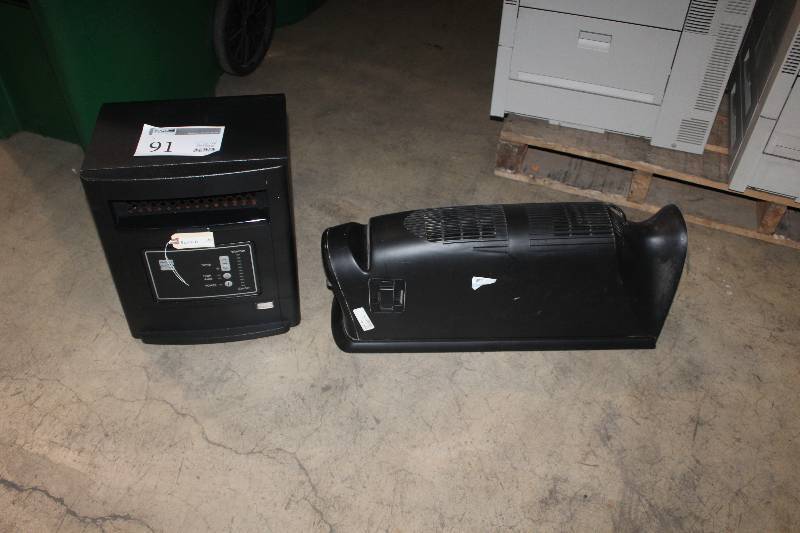 lot 91 image: Lot of (2) Appliances Including TrueAir Air Purifier, Sears Kenmore Quartz Infrared Portable Heater