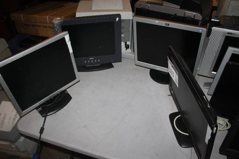 lot 103 image: Lot of (4) Computer Monitors